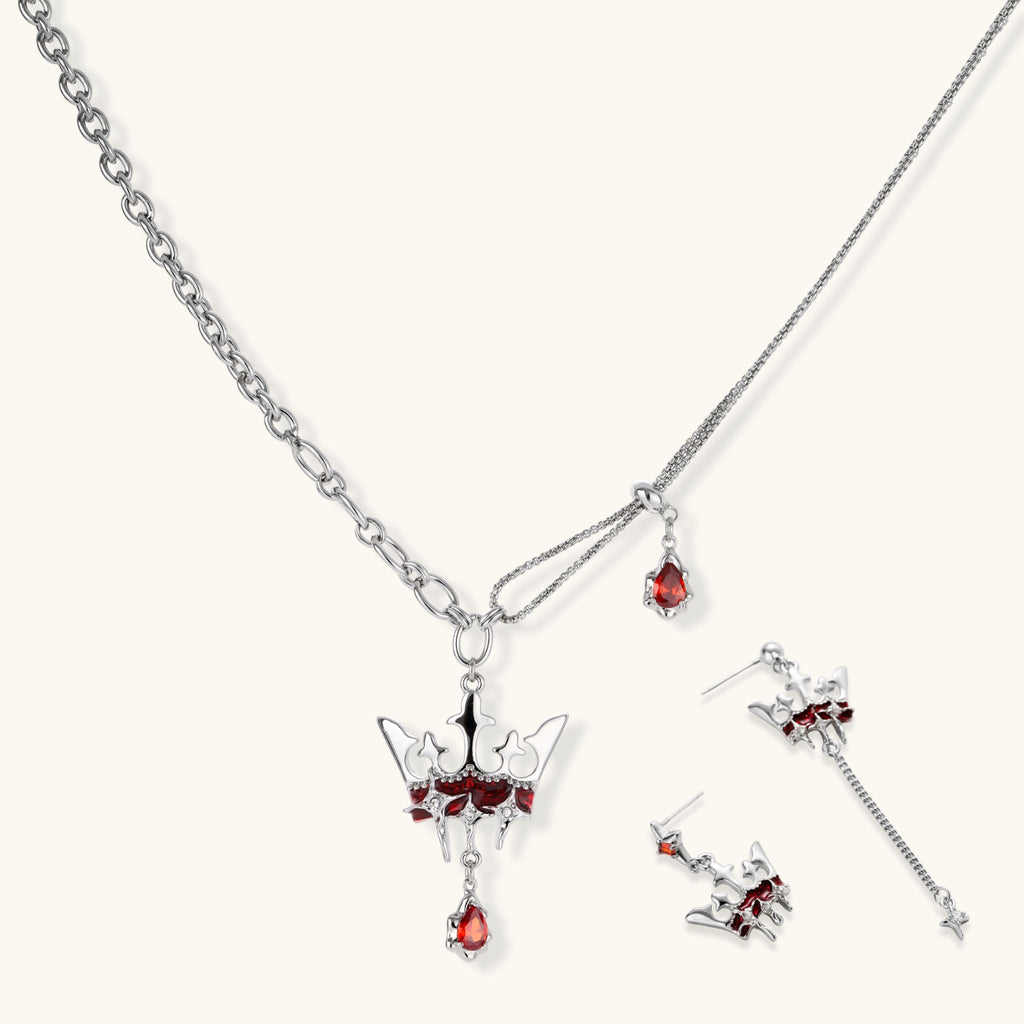 Royal Crimson Crown Set