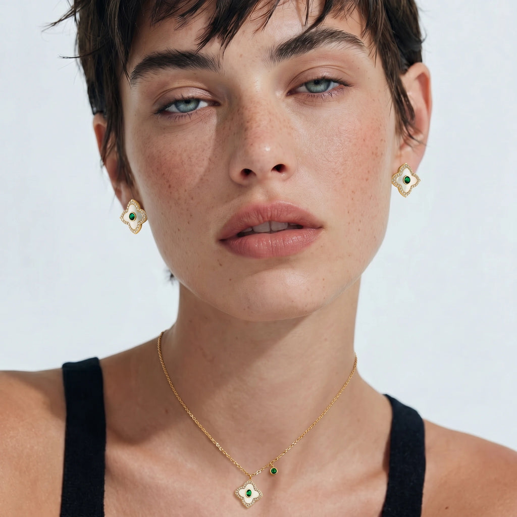 Emerald Bloom Set