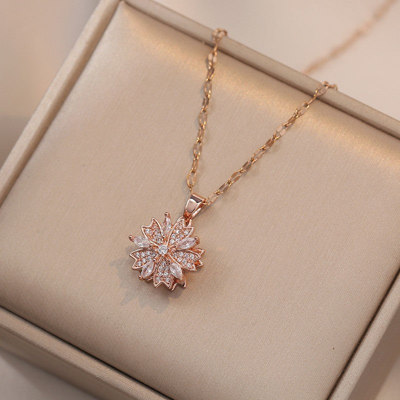 Bloom Charm Pendant Necklace