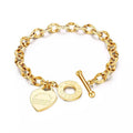 Auros Charm Guarded Heart Bracelet