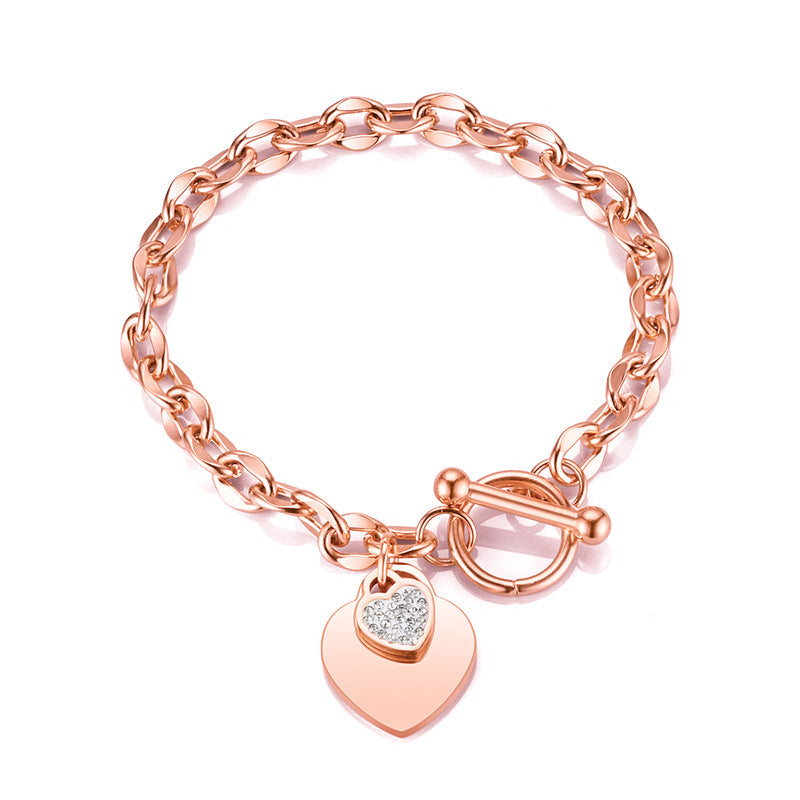 Auros Charm Guarded Heart Bracelet