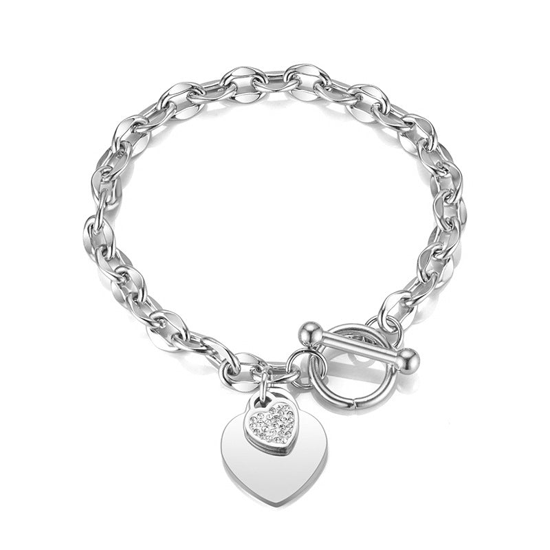 Auros Charm Guarded Heart Bracelet