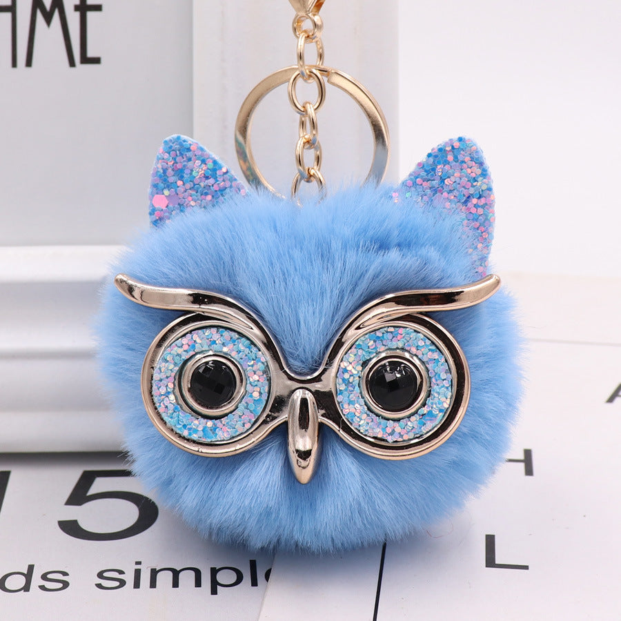 Cozy Owl Keychain