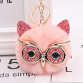 Cozy Owl Keychain
