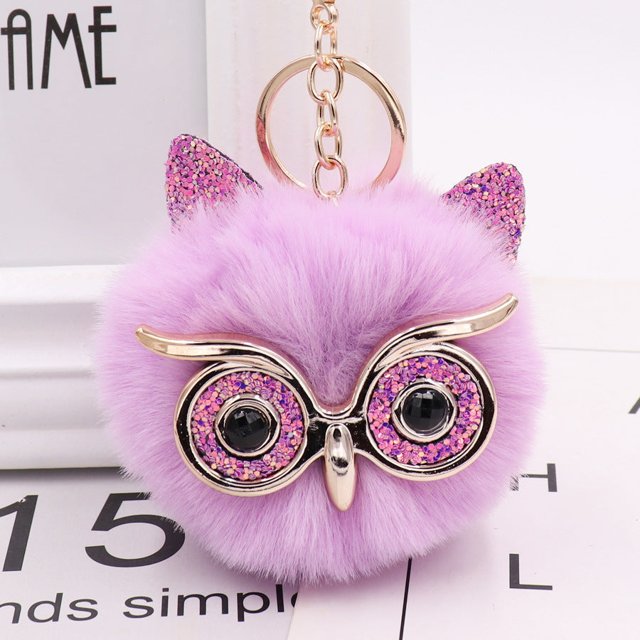 Cozy Owl Keychain