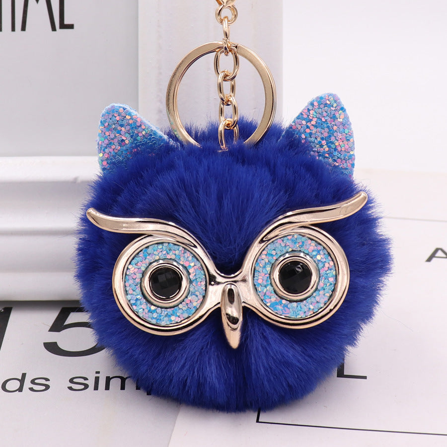 Cozy Owl Keychain
