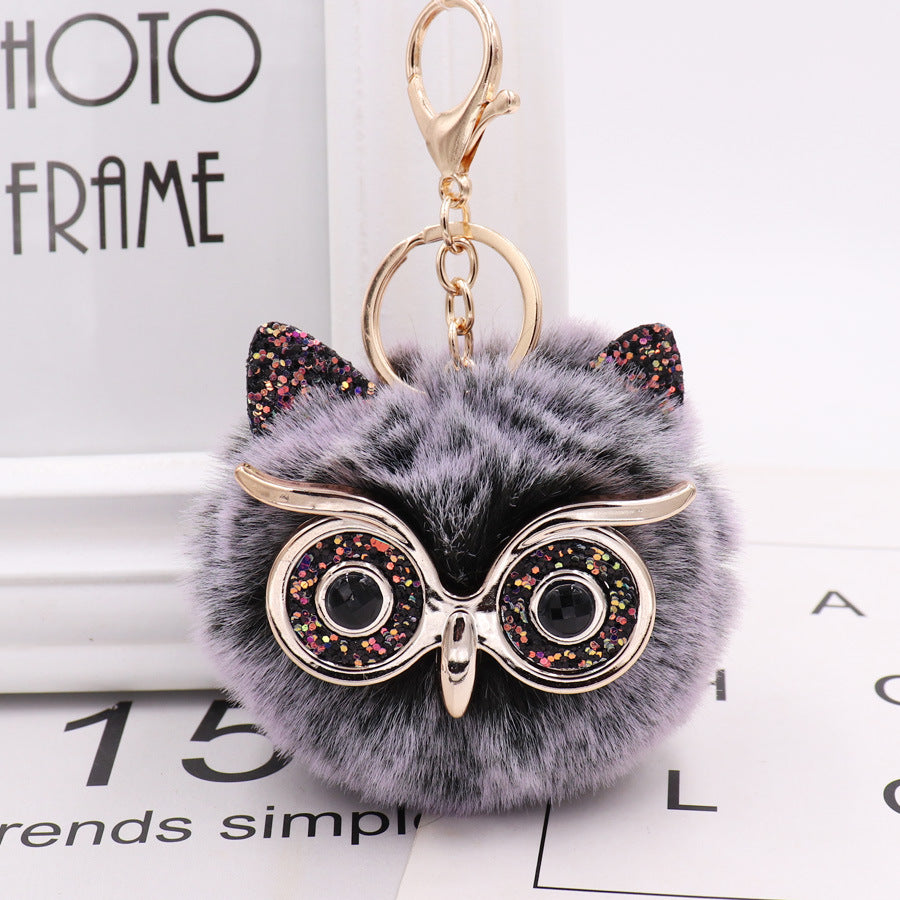 Cozy Owl Keychain