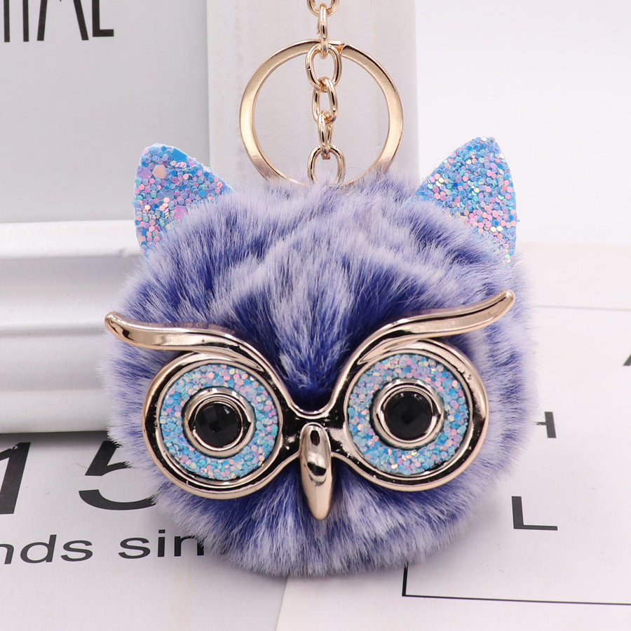 Cozy Owl Keychain