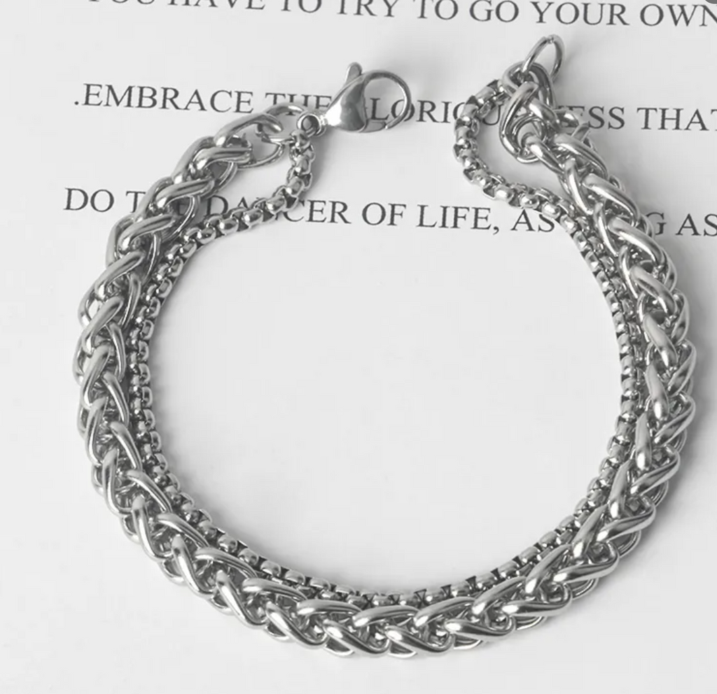 Nova Layered Chain Bracelet